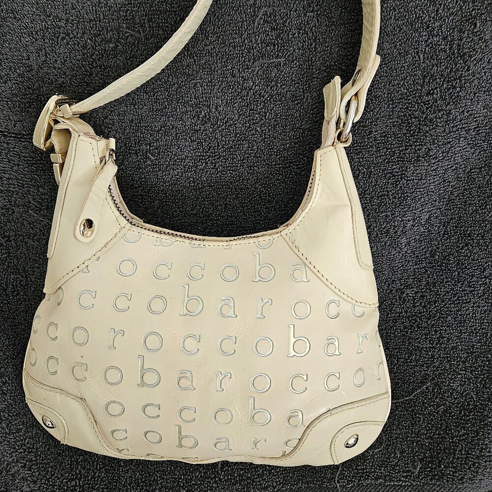 Rocco Baracco Cream Small Leather Bag
